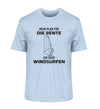 PLAN FÜR RENTE WINDSURFEN - Herren Premium Organic T-Shirt
