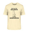 PLAN FÜR RENTE WINDSURFEN - Herren Premium Organic T-Shirt