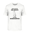 PLAN FÜR RENTE WINDSURFEN - Herren Premium Organic T-Shirt