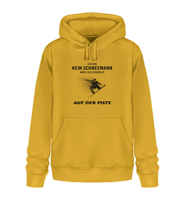 ICH BIN KEIN SCHNEEMANN - SNOWBOARD - Unisex Organic Hoodie