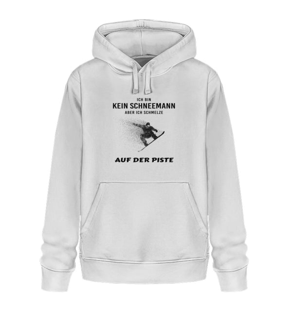 ICH BIN KEIN SCHNEEMANN - SNOWBOARD - Unisex Organic Hoodie