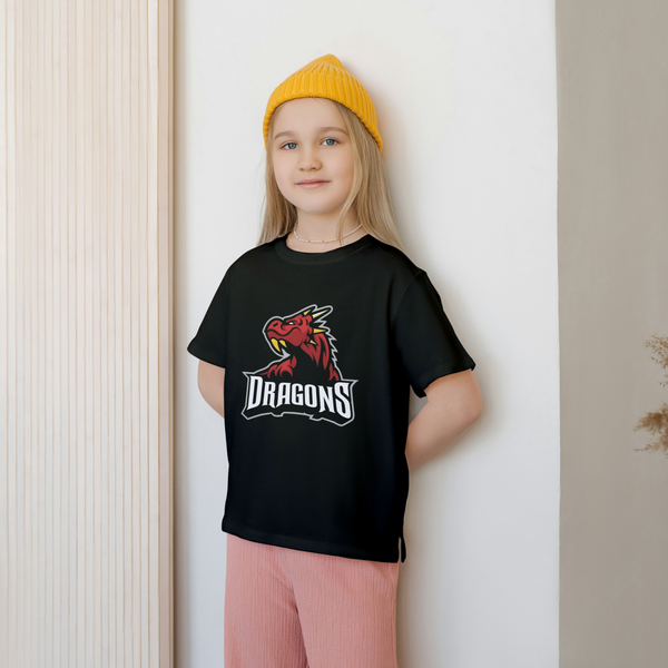 RED DRAGONS - Kinder Bio-Baumwolle T-Shirt