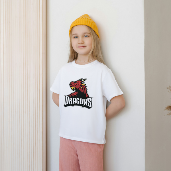 RED DRAGONS - Kinder Bio-Baumwolle T-Shirt