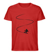 SNOWBOARDER AUF PISTE - Herren Premium Organic T-Shirt