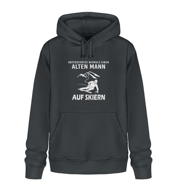 %SALE% -UNTERSCHÄTZE NIEMALS EINEN ALTEN MANN SKI - HerrenOrganic Hoodie