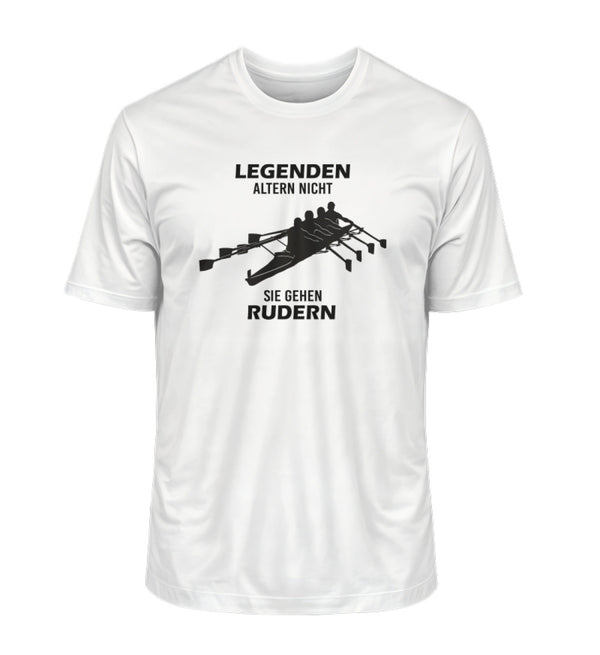 LEGENDEN ALTERN NICHT RUDERN TEAM - Herren Premium Organic T-Shirt