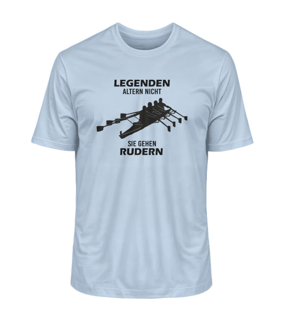 LEGENDEN ALTERN NICHT RUDERN TEAM - Herren Premium Organic T-Shirt
