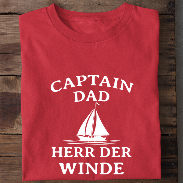 CAPITAN DAD - Herren Bio-Baumwolle T-Shirt