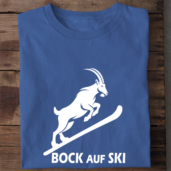 BOCK AUF SKI - Herren Bio-Baumwolle T-Shirt