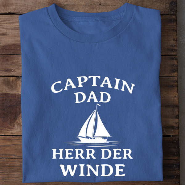 CAPITAN DAD - Herren Bio-Baumwolle T-Shirt