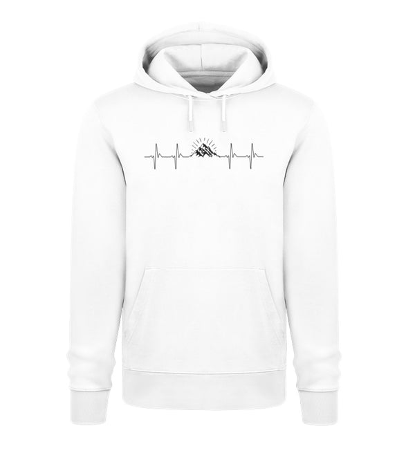 HERZSCHLAG-BERG-HERZSCHLAG- Unisex Premium Organic Hoodie