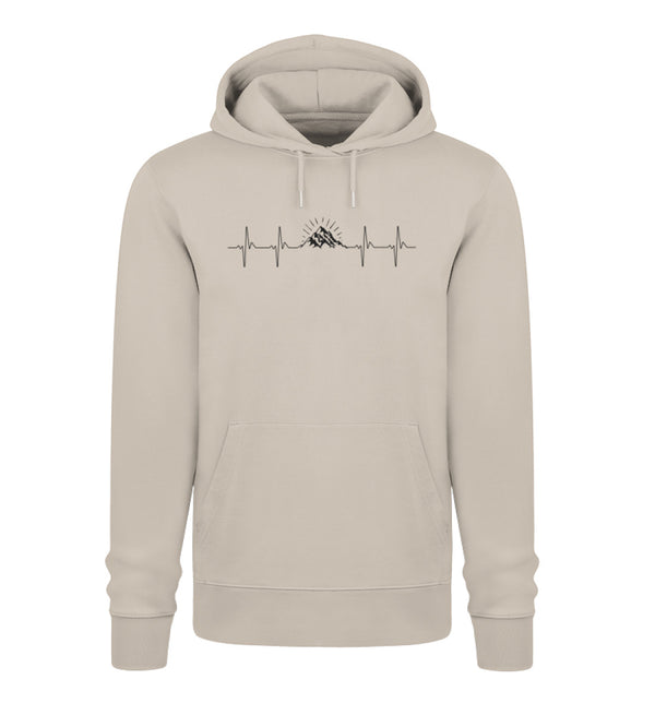 HERZSCHLAG-BERG-HERZSCHLAG- Unisex Premium Organic Hoodie