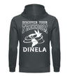 DISCOVER YOUR FREEDOM (Rückendruck) - Unisex Premium Organic Hoodie