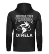DISCOVER YOUR FREEDOM (Rückendruck) - Unisex Premium Organic Hoodie