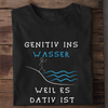 GENITIV INS WASSER 2.0 - Herren Bio-Baumwolle T-Shirt
