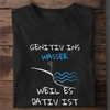 GENITIV INS WASSER - Herren Premium T-Shirt