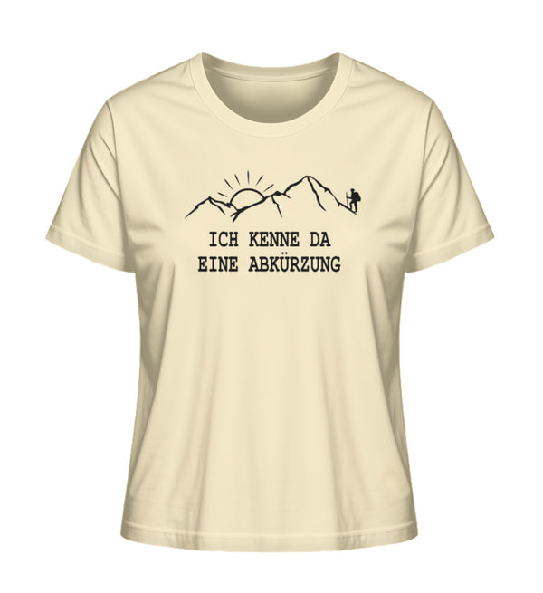 ICH KENNE DA EINE ABKÜRZUNG - Damen Premium Organic Shirt