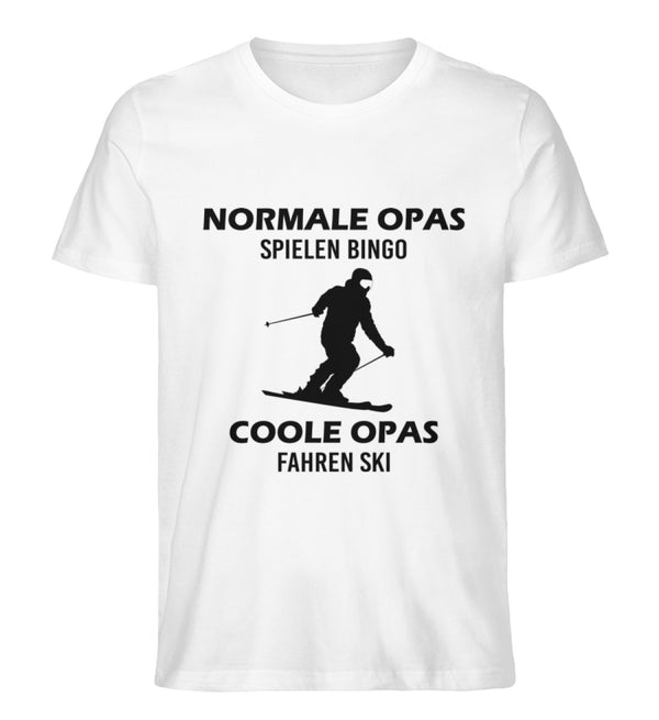 COOLE OPAS FAHREN SKI- Herren Premium Organic T-Shirt