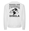 DISCOVER YOUR FREEDOM (Rückendruck) - Unisex Premium Organic Sweatshirt