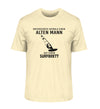 UNTERSCHÄTZE NIEMALS EINEN ALTEN MANN WINDSURFEN - Herren Premium Organic T-Shirt
