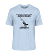 UNTERSCHÄTZE NIEMALS EINEN ALTEN MANN WINDSURFEN - Herren Premium Organic T-Shirt