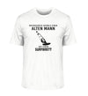 UNTERSCHÄTZE NIEMALS EINEN ALTEN MANN WINDSURFEN - Herren Premium Organic T-Shirt