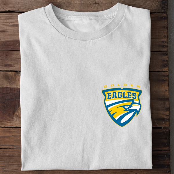 GOLDEN EAGLES (Brusttasche) - Herren Bio-Baumwolle T-Shirt