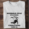 COOLE OPAS FAHREN SKI - Herren Premium T-Shirt