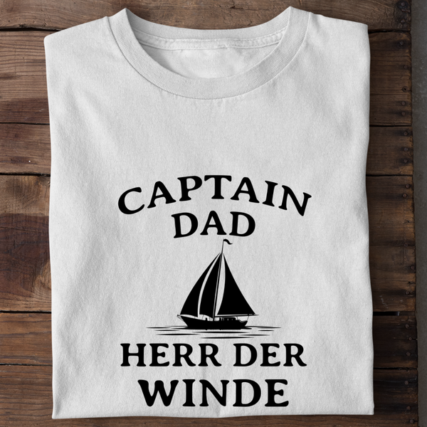 CAPITAN DAD - Herren Premium T-Shirt