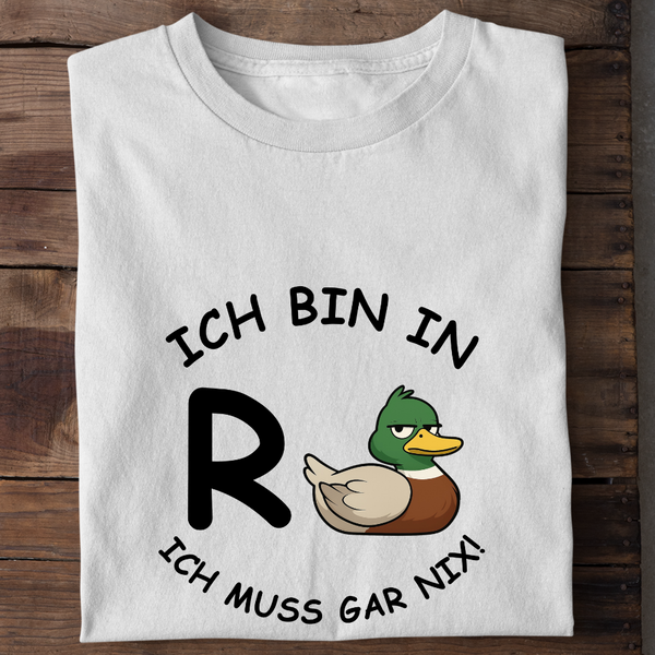 ICH BIN IN RENTE - Herren Premium T-Shirt