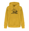 SKI AND BE HAPPY - Unisex Organic Hoodie