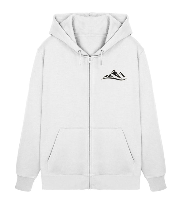 BERGE- Unisex Organic Zipper mit Stick