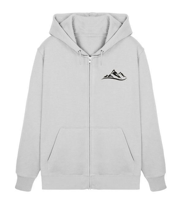 BERGE- Unisex Organic Zipper mit Stick