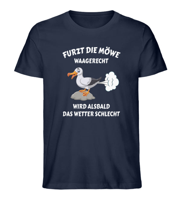 FURZT DIE MÖWE - Herren Premium Organic T-Shirt