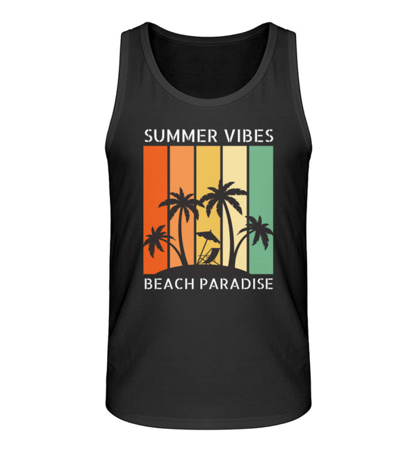 SUMMER VIBES - Herren Premium Organic Tanktop