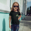 GREEN CROCODILE (Brusttasche) - Kinder Bio-Baumwolle T-Shirt