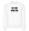 ICH LIEBE MEINE FRAU - SNOWBOARD - Unisex Premium Organic Sweatshirt