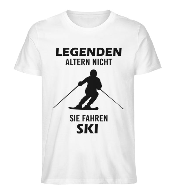 %SALE% - LEGENDEN ALTERN NICHT SKI - Herren Premium Organic T-Shirt