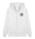 SCHNEEFLOCKEN- Unisex Organic Zipper mit Stick