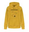 ICH STEHE AUF KURVEN - SNOWBOARD- Unisex Organic Hoodie
