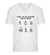 DINGE, DIE ICH IN MEINER FREIZEIT MACHE - V-Ausschnitt T-Shirt
