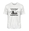 UNTERSCHÄTZE NIEMALS EINEN ALTEN MANN MIT EINEM WANDERSTOCK 2.0 - Herren Premium Organic T-Shirt