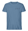 Flugzeug,Palme,Sonne- Herren Premium Organic T-Shirt