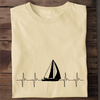 HERZSCHLAG SEGELN - Herren Bio-Baumwolle T-Shirt