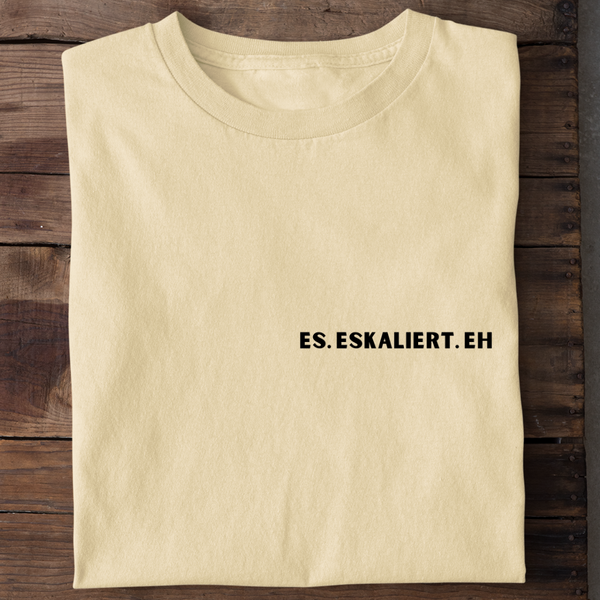 ES.ESKALIERT.EH - Herren Bio-Baumwolle T-Shirt