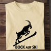 BOCK AUF SKI - Herren Bio-Baumwolle T-Shirt