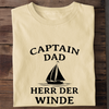 CAPITAN DAD - Herren Bio-Baumwolle T-Shirt