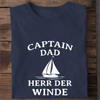 CAPITAN DAD - Herren Bio-Baumwolle T-Shirt