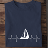 HERZSCHLAG SEGELN - Herren Bio-Baumwolle T-Shirt