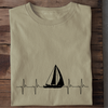 HERZSCHLAG SEGELN - Herren Bio-Baumwolle T-Shirt